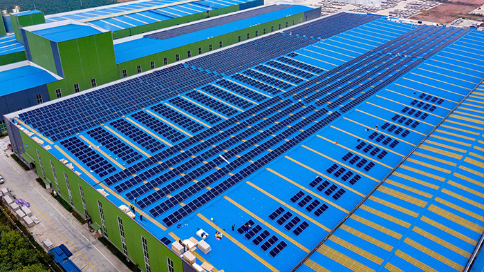 山东临沂2MW工商业屋顶项目